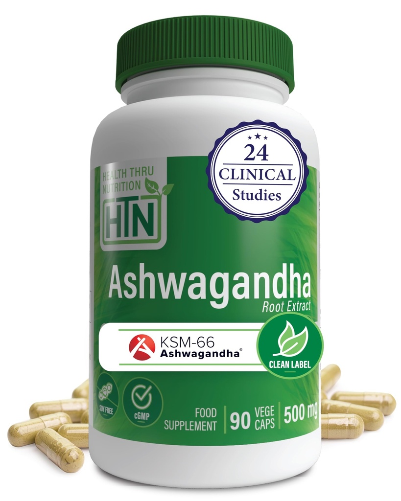 Health Thru Nutrition Ashwagandha 500mg KSM