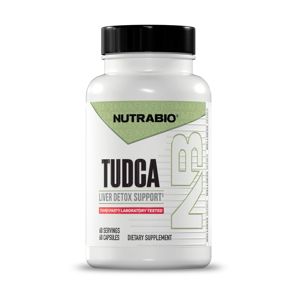 Niet geconsolideerd voor NutraBio - Tudca Supplement, 60 Capsules.