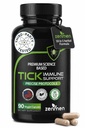 Zenmen Tick Immune Support Supplement - Verbeterde Formule - Japanse Knotweed, Cat's Claw, Chinese Skullcap, Cryptolepis Sanguinolenta, Sweet Wormwood - 90 Vegan Capsules, Made in The USA