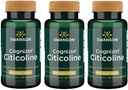 Swanson Cognizin Citicoline 1.000 Milligrammen 60 Veg Capsules (3 Verpakking)