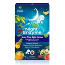 Night Enzyme, Dagelijkse Multi Digestieve Enzymen, Groene Plum Fruit en Groenten met Probiotica, Relief Bloating, Betere Slaapkwaliteit, voor Mannen en Vrouwen, Promote Digestieve Gezondheid- 60 Tablets