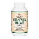 Magnesium Malate 1,500mg, Bioavailable + High Absorption, 420 Capsules