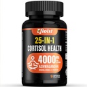 Cortisol Health Supplement, 25-in-1 Cortisol Reducer voor vrouwen en mannen, Cortisol Supplementen voor met Ashwagandha, Rhodiola Rosea, L-Theanine, 9 capsules