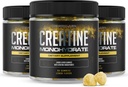 Creatine Monohydraat - Gummies met citroensmaak (90 Tellen (pakket van 3)