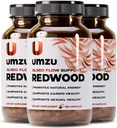 UMZU Redwood Nitric Oxide Booster, 3-Month Supply – Nitric Oxide Supplement with Vitamin C, Garlic & Horse Chestnut – Supports Healthy Circulation, Blood Flow, Energy, Stamina and Daily Vitality