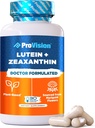 ProVision Luteïne & Zeaxanthine Supplementen Plant-Based Luteïne & Zeaxanthine Oogvitaminen - Zeaxanthine Plus Luteïne Supplement voor Ogen - 30 Capsules