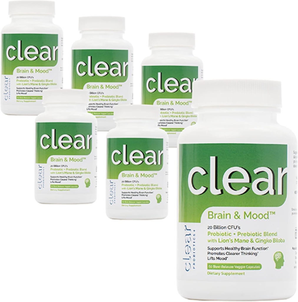 Hersensupplement voor geheugen, hersenen mist, focus, stemming & concentratie & cognitieve functie - Lion