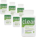 Hersensupplement voor geheugen, hersenen mist, focus, stemming & concentratie & cognitieve functie - Lion