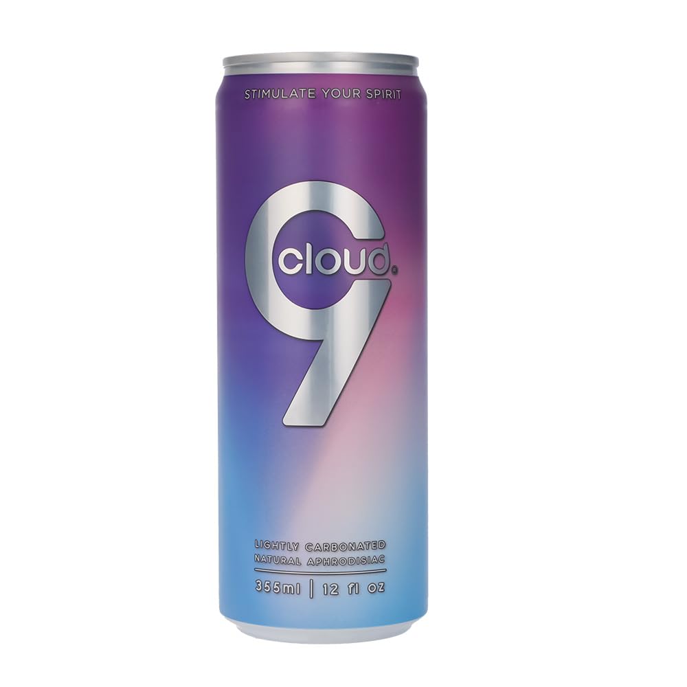 Wolk 9 Natuurlijke Aphrodisiac Voedingssupplement Sensory Enhancer, 12 fl oz Aluminium Can