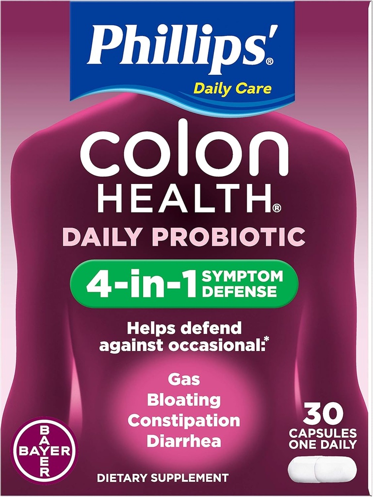 Phillips' Colon Health Probiotic Capsules, 30 Tellen
