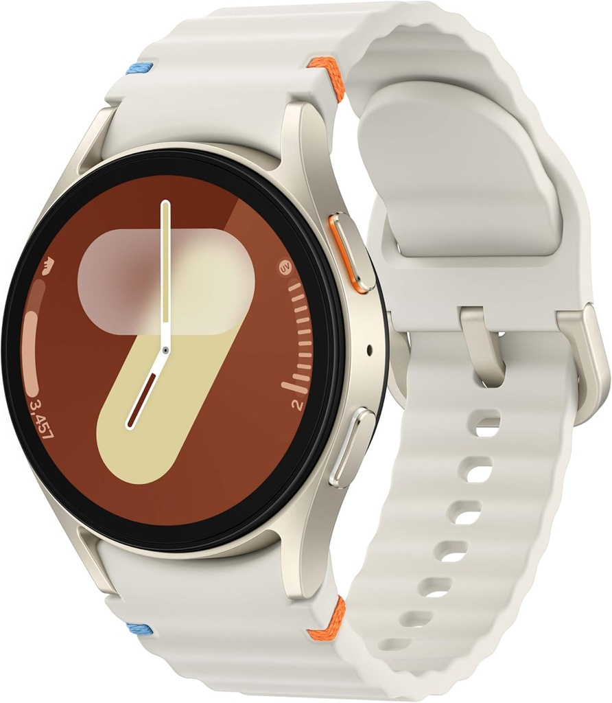 Samsung Galaxy Watch 7 40mm LTE AI Smartwatch w/Energy Score, Wellness Tips, Heart Rate Tracking, Sleep Monitor, Fitness Tracker, 2024, Cream [US Version, 1Yr Manufacturer Warranty]