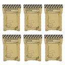 RHINO RESCUE Steriel gecomprimeerd gaas voor noodwonden dressing, eerste hulp en Trauma Kit, 6 Pack