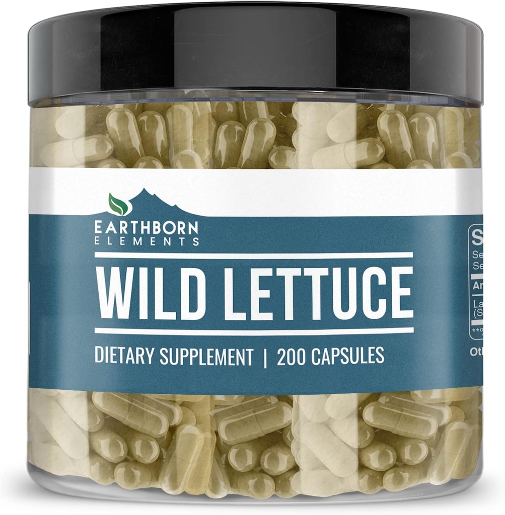 Earthborn Elements Wild Sla 200 Capsules, Pure & Onverdund, Geen Additieven
