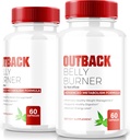 (2 Pack) Outback Belly Burner Pillen, Premium Out Back Belly Burner Keto Capsules, Alle natuurlijke Keto Supplement ter ondersteuning van Fitness en Body Goals, Officiële Outback BellyBurner Reviews (120 Capsules)