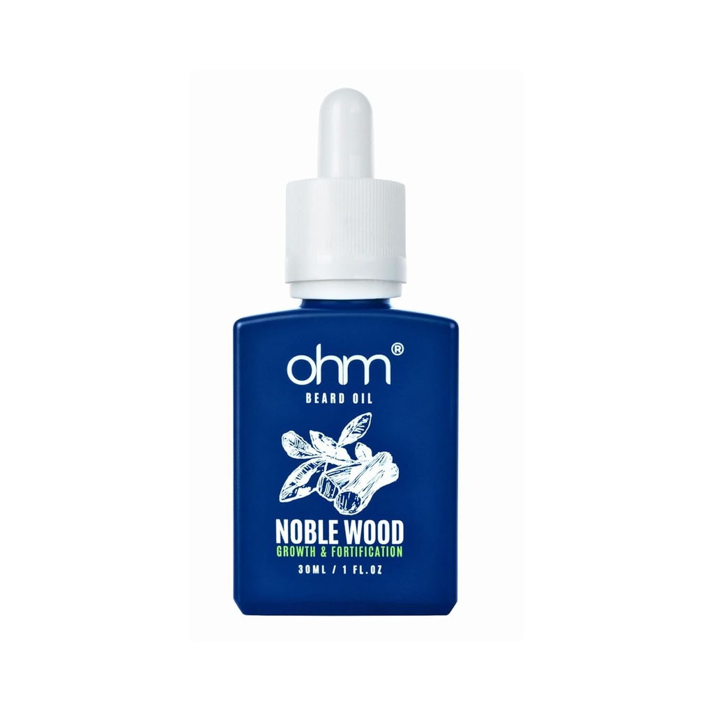 Baardolie, koud geperst - bevordert baardgroei en kracht (1 fl oz)