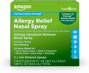 Basic Care 24-uurs Allergy Relief Nasal Spray, Fluticason Propionaat (Gcorticoïd) 50 mcg, Volledige Voorschrift Sterkte, Niet-Drowsy, 0,62 fl oz (Pack of 3)