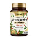 Gebouwd door de natuur Ashwagandha 2100mg Extra sterkte Stress Relief & Mood Support met Black Pepper Extract voor Max Absorptie - Non-GMO, Veganistisch, Glutenvrije - 60 capsules
