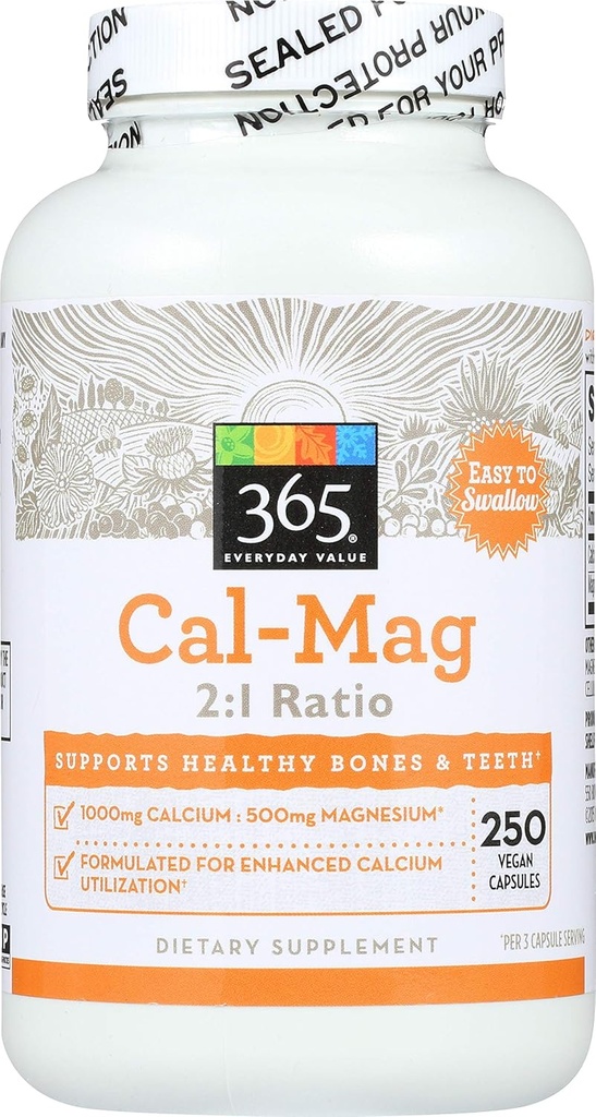 365 door Whole Foods Market, Cal-Mag 2:1 Ratio, 250 Tellen