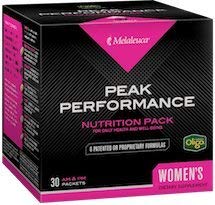 Melaleuca Peak Performance Nutrition Pack, Damesformule, 30- en PM-pakketten