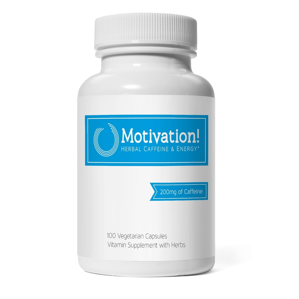 Motivatie! Kruidencafeïne + energie