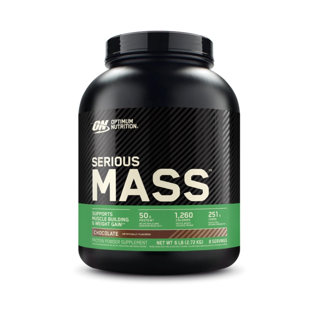 Optimale voeding Serieuze massa, gewicht Gainer Proteïne Poeder, Massa Gainer, Vitamine C en zink voor Immune Ondersteuning, Creatine, Chocolade, 6 Pond (Verpakking mei Vary)