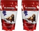 Aloha Medicinals K9 Immunity Plus, Immuun Support Supplement voor honden Meer dan 70 lbs, Biologische en Paddestoel Enhanced Dog Health Supplies, Pack van 2, 90 Kauwen