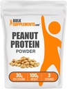 BulkSupplements.com Pindabloem Proteïnepoeder - Deffated Pindabloem, Pinda Proteïnepoeder - Pinda Proteïnemeel, Glutenvrij, 30g per portie, 100g (3.5 oz) (Pack of 1)
