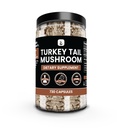 PURE ORIGINAL INGREDIENTS Turkey Tail Mushroom (730 Capsules) No Magnesium Or Rice Fillers, Always Pure, Lab Verified
