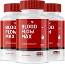 (3 Pack) Blood Flow Max Capsules, BloodFlow Max Advanced Strength Healthy Flow Levels Support Supplement, Blood Flow Maximum Overall Alle Natuurlijke Wellness Pillen Reviews (180 Capsules)