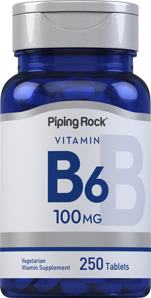 Piping Rock Vitamine B-6 100 mg Supplement 