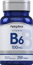 Piping Rock Vitamine B-6 100 mg Supplement 