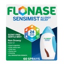 Flonase sensimist Allergie Relief Neusspray voor Niet-Drowsy, 24-uurs Multi-Symptoom Allergie Relief 60 Sprays
