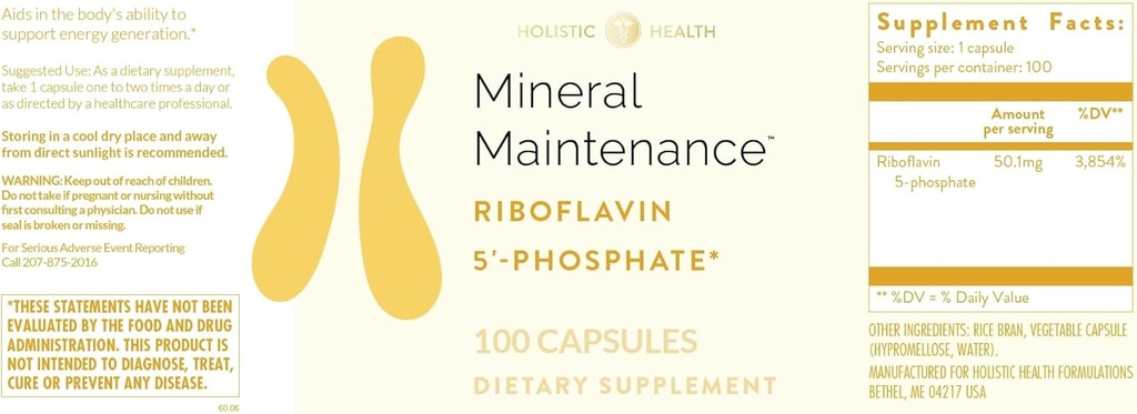 Mineraal onderhoud 100 capsules