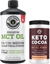 Links Coast Performance 100% Kokosnoot MCT Oil Liquid, 32oz + Keto Coco Drink Mix, 8.5oz