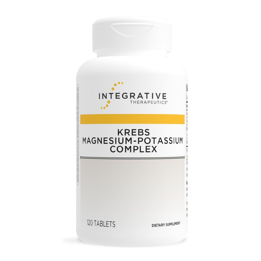 Integrative Therapeutics Krebs Magnesium Kalium Complex - Mineral Supplement to Support Heart Function* - Cellular Energy Support* - Glutenvrij en zuivelvrij - 120 tabletten (60 porties)
