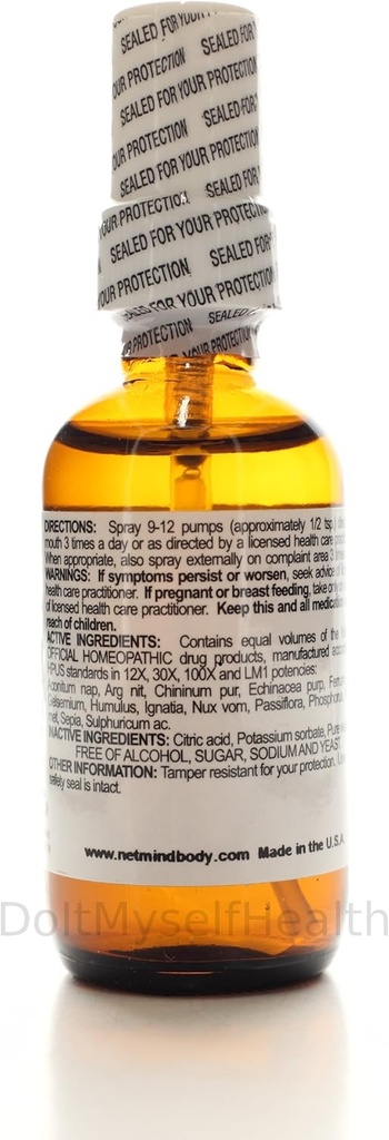 NET Remedies #11 Visceral Polariteit- Zenuwstelsel en spijsverteringssystemen 60ml