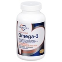 Omega-3 Enteric-Coated Fish Oil Supplements, triglyceride Form, 1100 mg Totaal Omega-3 Vetzuren, Non-Dairy en Glutenvrije, Speciale Enteric Coated Softgels voor Geen Fishy Burps - 180 Tellen