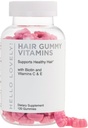 Haarvitaminen Gummies - Biotin 5000 mcg met vitamine E, C & Zink, Haargroei Vitaminen voor vrouwen en mannen - Sterkere, mooie haren, huid en nagels supplement, niet-GMO & Glutenvrije - 120 Gummy Bears