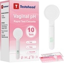 Specialized Female Vaginal pH Balance Test Sticks 10 Pieces, Yeast Infection Detection kit, BV Test, Designed for Women, Safe and hygienic