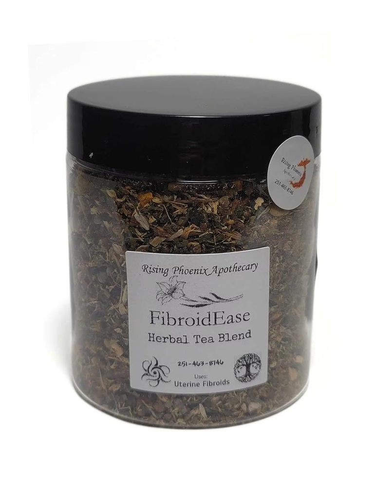 Rising Phoenix Apothecary Fibroid Ease Kruidenthee Blend - Losse thee (8oz)