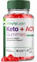 rize labs Simply Lean Keto + ACV Gummies for Advanced Weight Loss, Supplement, Maximale sterkte Gomitas, Simply Lean Advanced Formula Review (60 Gummies)