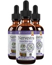 Nervestra Nerve Health Support Supplement - Fast-Absorbing Herbal Liquid Formula - Kurkuma, White Willow Bark, B-Vitamins, Alpha Lipoic Acid, Acetyl-L-Carnitine en meer