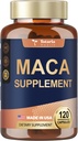 Totaria Maca Root Supplement, 120 Vegan Capsules, 60 dagen levering