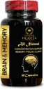Hersengeheugensupplementen - Geheugenherinnering, Geheugen Booster Supplementen, Gingko Biloba, Ondersteuning Hersenfunctie, Cognitieve Behendigheid - 1 Fles 60 Capsules