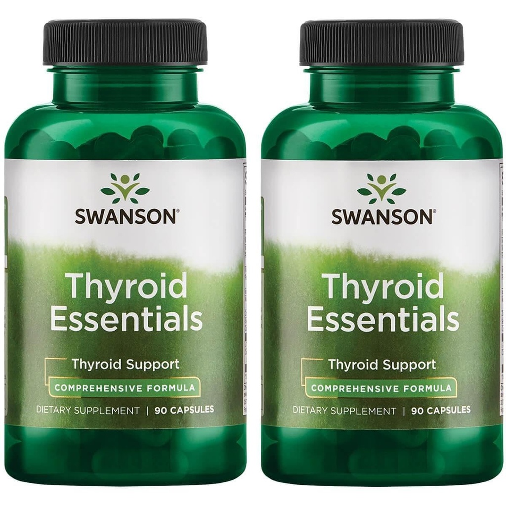 Swanson Thyroid Essentials 90 Capsules (2 verpakkingen)