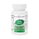 GeriCare One-Daily Multi-Vitamin met ijzertabletten, 100 Tellen (verpakking van 1)