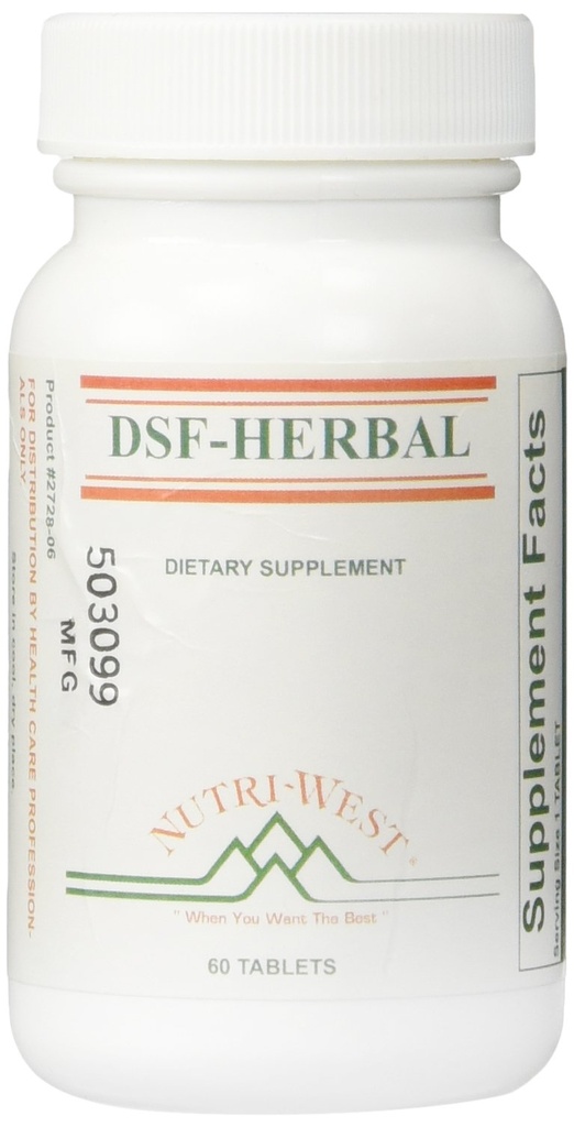 DSF Herbal - 60 tabletten van Nutri West