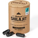 NATUURLIJKE SHILAJIT Capsules (2 maanden levering) - 60 Telling - Shilajit voor mannen en vrouwen met fulvinezuur en sporenmineralen, plantaardige voedingsstoffen voor energie, immuunondersteuning en vitaliteit