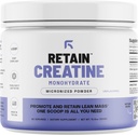 HOUD Creatine Monohydraat Poeder (60 Serv) - 100% Micronized Hoge Absorptie Creatine Monohydraat, Lean Muscle Mass & Recovery