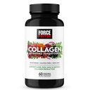 Force Factor Collageen Boosting Superfoods, Vegan Collageen Booster met Hyaluronzuur, Biotine, Bamboe, Aminozuren & Vitaminen voor haar, huid en nagels, Versterker en huidsupplement, 60 capsules
